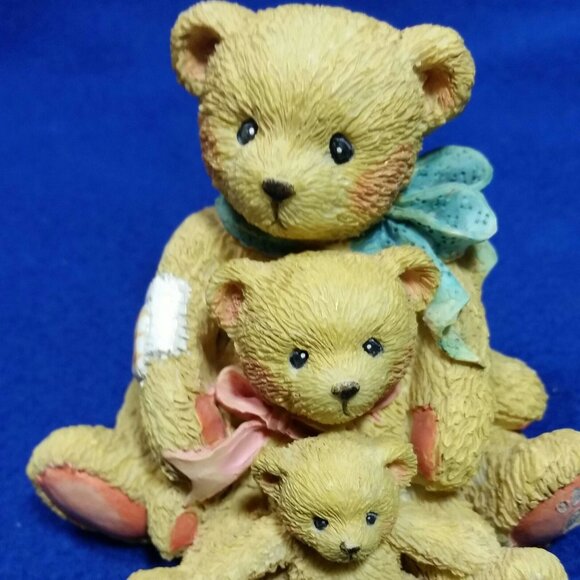 Cherished Teddies Theadore Samantha & Tyler Friends Come In All Sizes Figurine - Picture 3 of 10